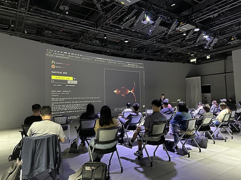 文化科技發展協會過往辦理Creative coding課程,分享生成藝術商業案例