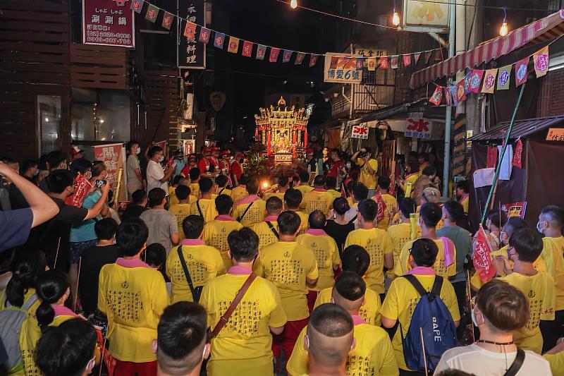 111年淡水清水巖清水祖師暗訪活動淡水南北軒參與實況