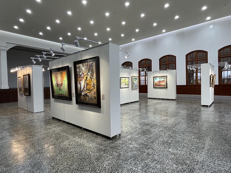 展場現場