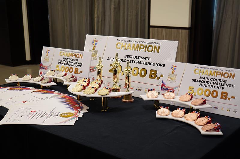 2023泰國TUCC極限廚師廚藝挑戰賽成果豐碩