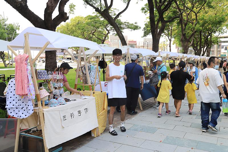 朴子藝術公園全新啟用 朴通市集擴大雙場域舉行