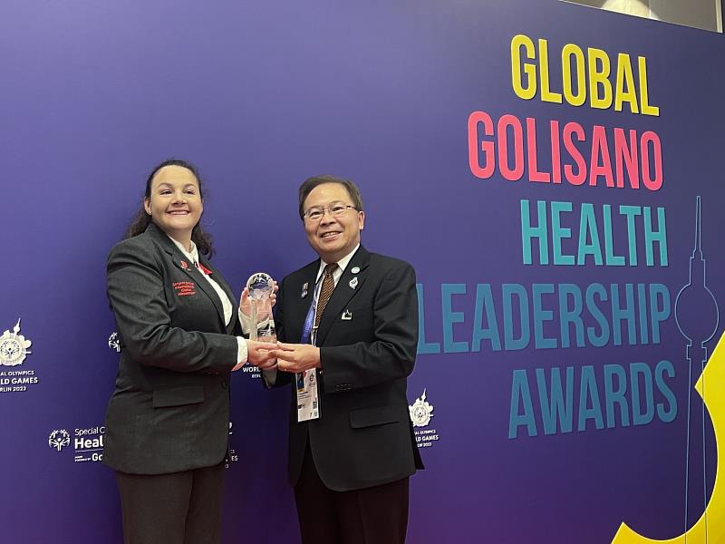 濰視眼科翁林仲總院長成為「2023年全球健康領袖奬」獲獎人之一