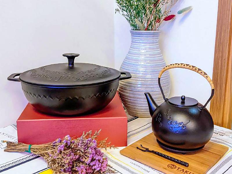 《大古鑄鐵》榮獲台灣精品獎之鑄鐵壺、鑄鐵鍋品牌，與您分享健康美味幸福心關係