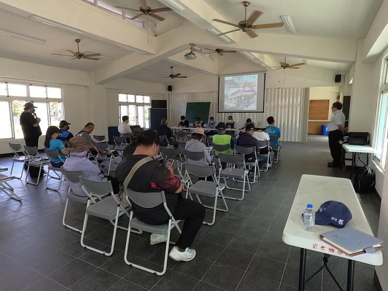 原住民部落永久屋污水下水道系統改善評估說明會完成