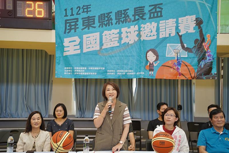 縣長盃全國籃球邀請-縣長周春米