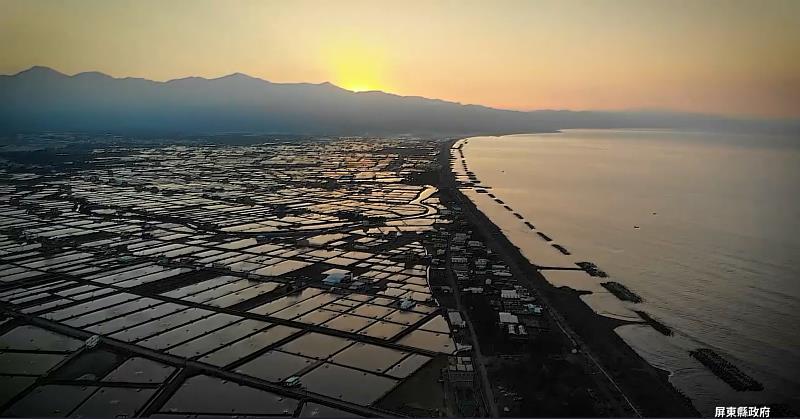 圈魚塭+海邊