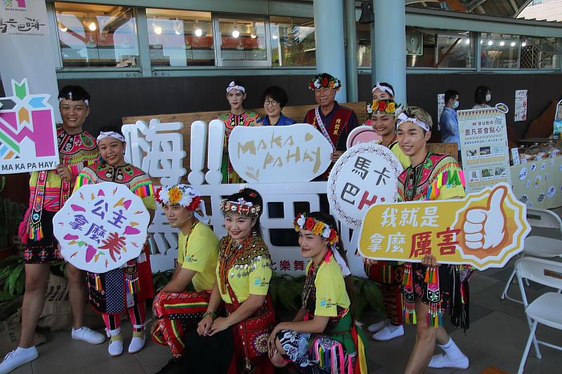 Nga’ay ho 馬卡巴嗨原住民慶典暨文化樂舞藝術節啟動記者會 饒縣長希縣市合作增進原民文化經濟
