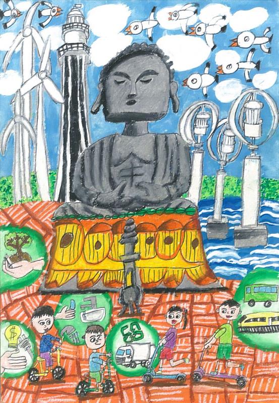 全國賽中年級組第一名作品(作者：彰化員林國小林臣燿)