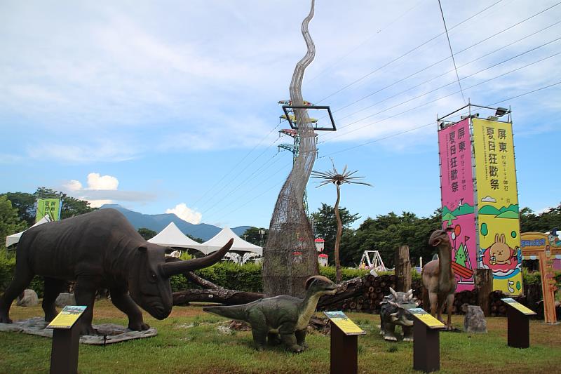 屏東夏日狂歡祭融入當地的環境特色