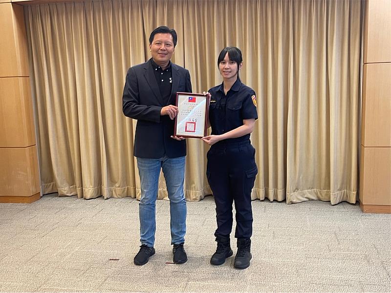 推動高風險家庭安全網 新北七警獲獎。