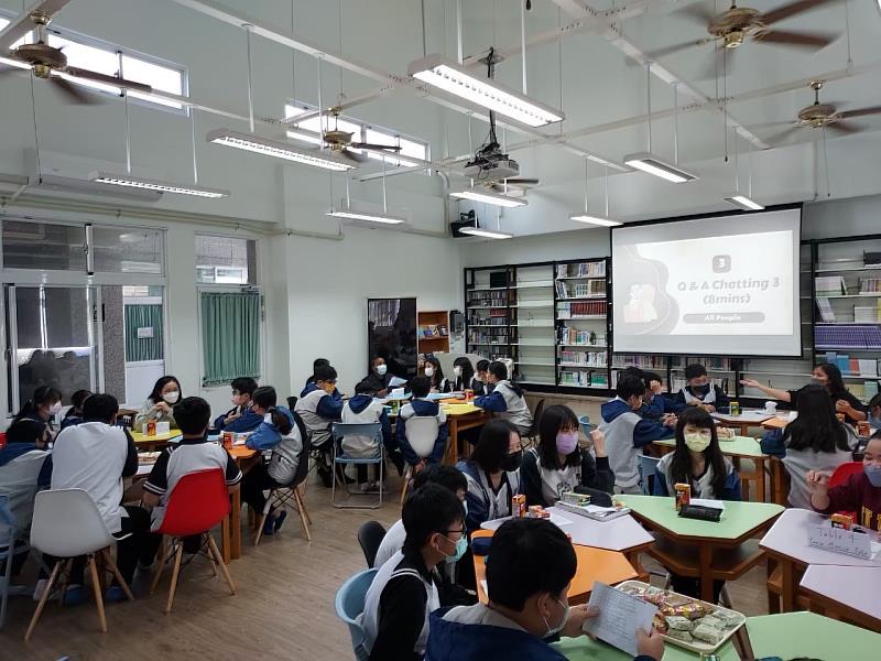 國風國中課程現場。