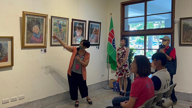 救國團宜蘭終身學習中心粉繪畫師生聯展宜蘭人故事館展出