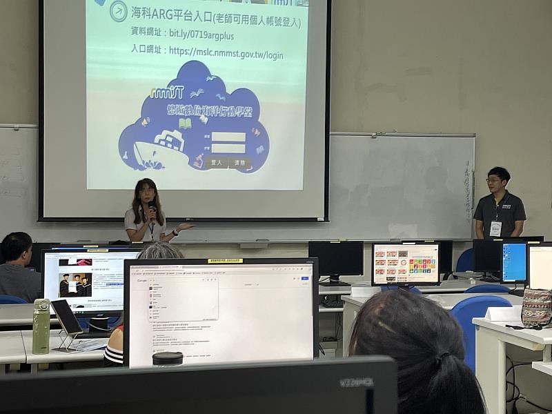 計畫主持人楊悠娟老師說明活動目標。
