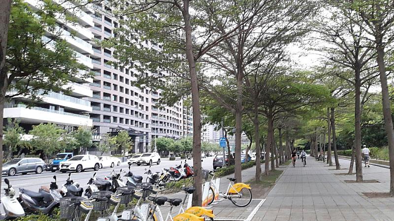 美術館生活圈今年上半年交易量居次，且區分建物單價每坪約34萬元。