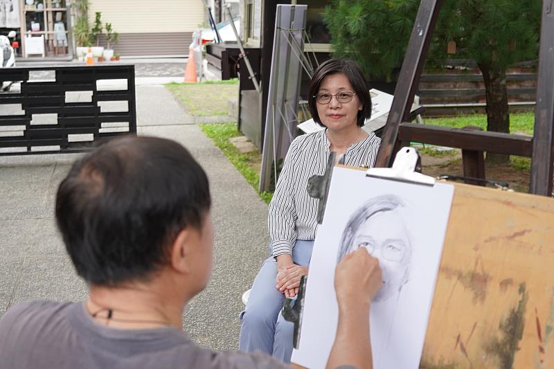 「致敬大師•松園速寫」  蕭如松藝術園區藝術家雲集