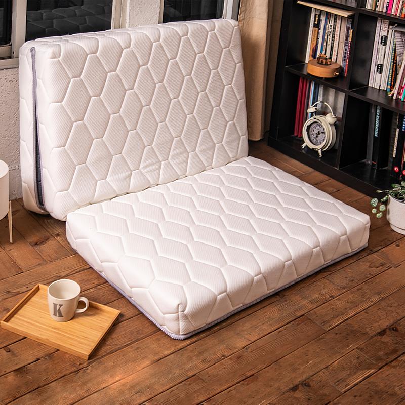 obis歐必斯國際家居推出涼感獨立筒折疊床墊，一人也能輕鬆搬運（資料來源：obis歐必斯國際家居）
