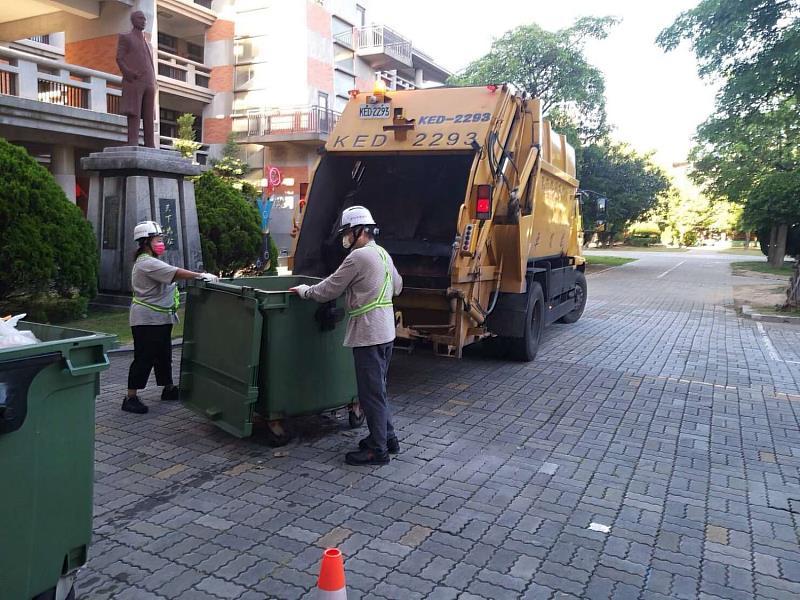 竹市8月1日起開放50戶以上社區申請清運垃圾子車及廚餘