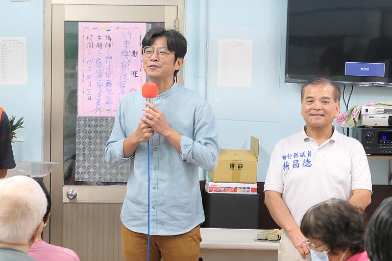 圖5 周副主委致詞