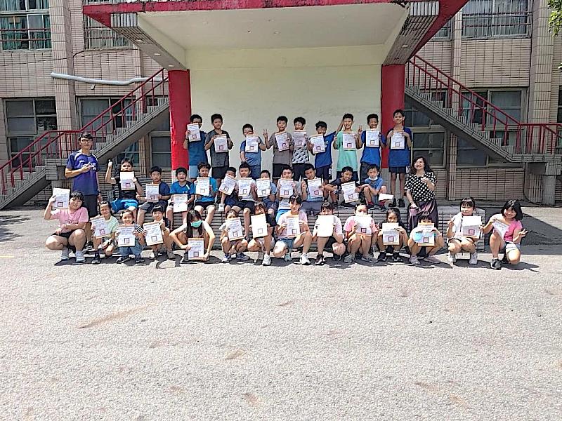 興國高中暑假舉辦「新進國小運動探險營隊」，點燃國小學童運動熱情。