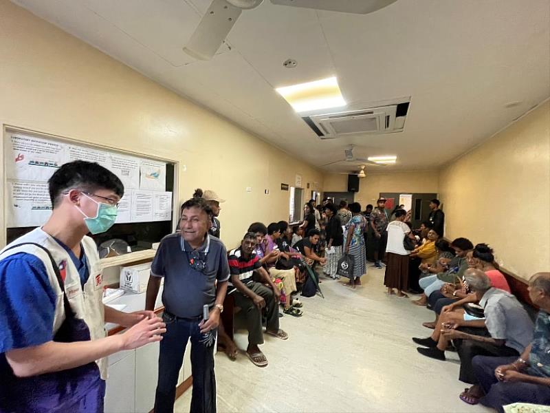 楠迪醫院的病患非常歡迎馬偕醫療團，甚至在團隊剛開始熟悉環境時，已迫不及待向馬偕醫生尋求醫療建議。