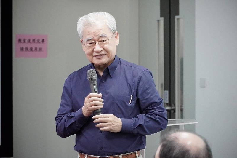 前行政院長毛治國表示商智所及社企中心符合現在產業「智慧創新」與企業著重ESG發展的趨勢，讓大學生的培育與時俱進。