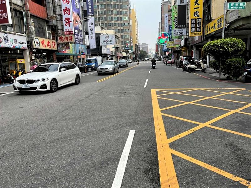 中正路（北大路至經國路）現況照。