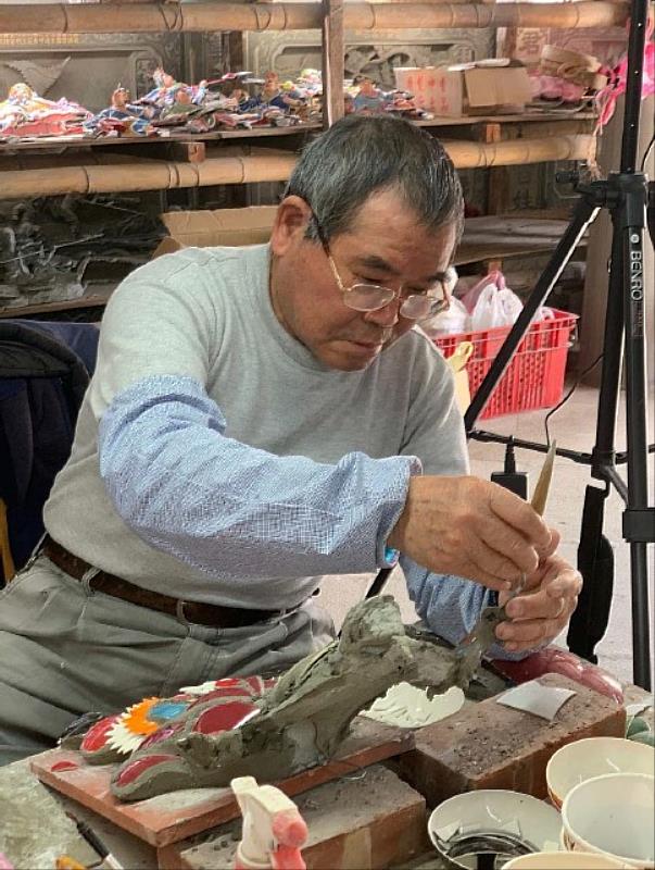 「泥作工藝」保存者謝振發