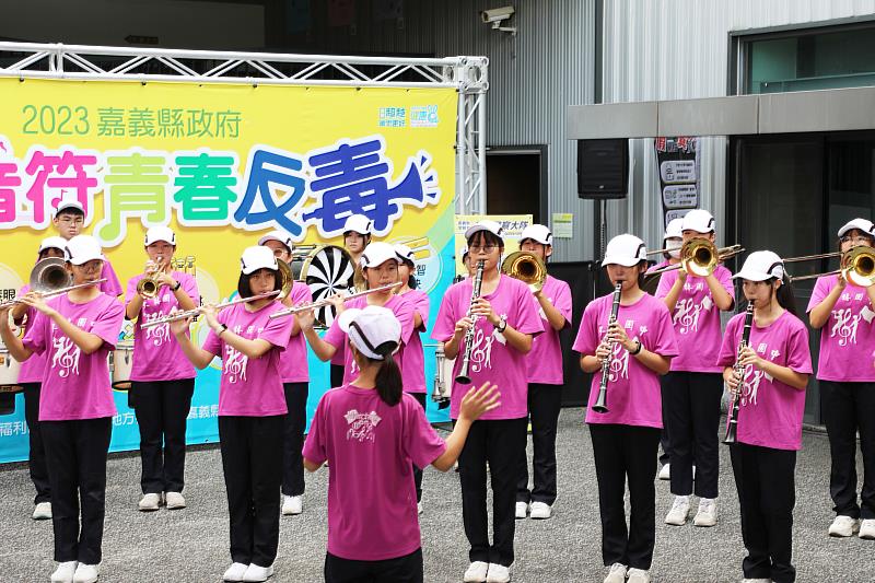 樂動音符 青春反毒！嘉義縣以音樂扎根青少年反毒素養