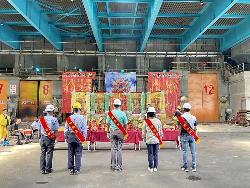 環保局淨爐祈福法會大典 呼籲以功代金