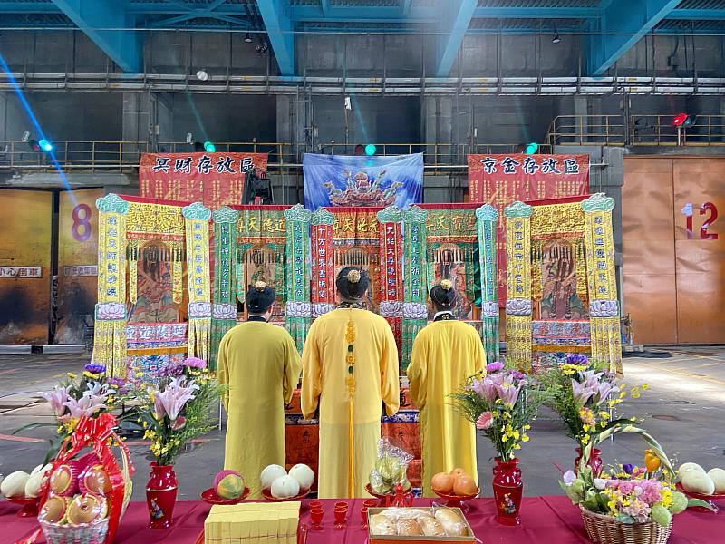 環保局淨爐祈福法會大典 呼籲以功代金