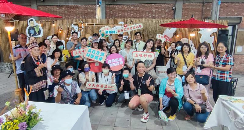 里港鄉定遠自治社區舉辦滇緬風情遊程體驗及餐桌饗宴,吸引不少民眾1