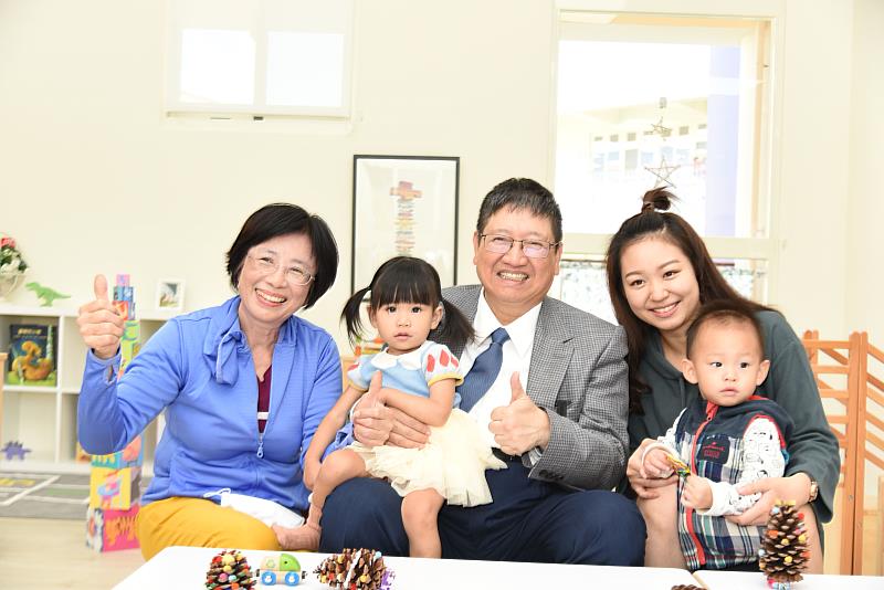 新竹縣為減輕家長育兒負擔，持續增設公共化教保服務機構。