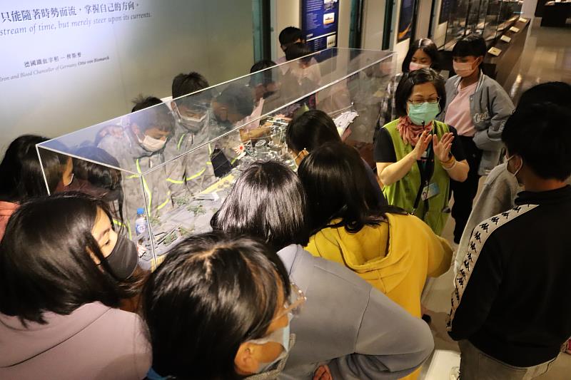 2022第一屆徵文比賽獲獎班級前來參觀長榮海事博物館。