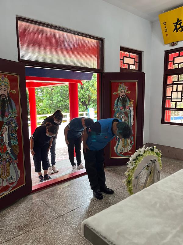 臺東縣政府原訂九三忠烈祠及軍人忠靈祠秋祭典禮 因颱風來襲取消