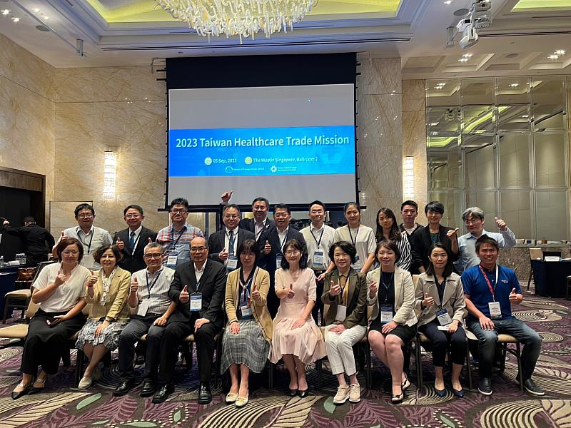 新菲團的參加廠商肯定洽談成功。(貿協提供)