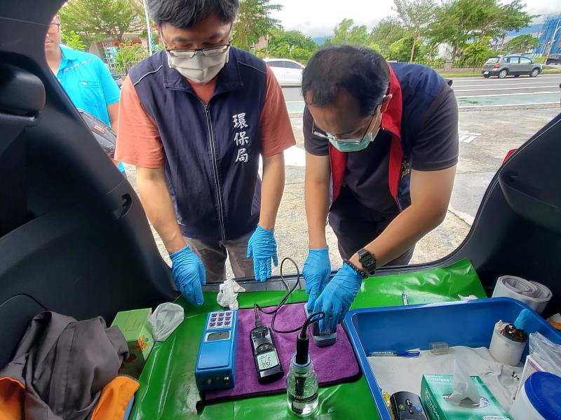 颱風過後環保局啟動飲用水水質抽檢 為民眾用水安全把關 呼籲飲用水需煮沸後飲用