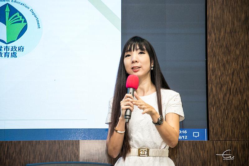 基隆市教育處課程教學科吳雨潔科長表示合作將建立各校間永續發展的運作機制