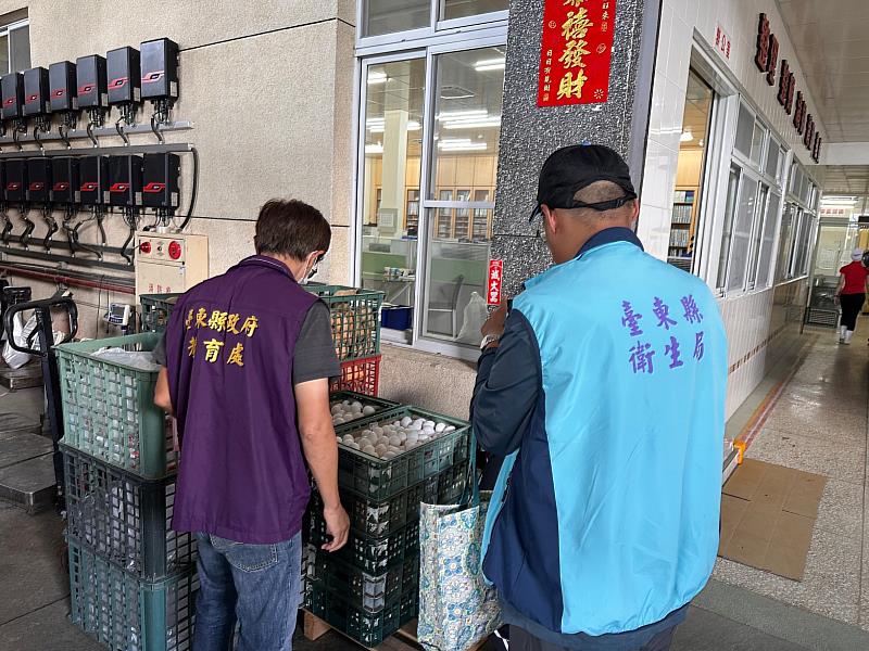 東縣今抽查提供蛋源牧場及業者 教育處:學校午餐一律使用國產雞蛋