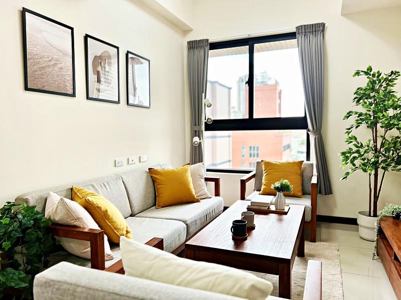 板橋「來青」住宅推出套房及兩房型共36戶，出租給符合政府租金補貼申請資格的新北市民。(新北住都中心提供)