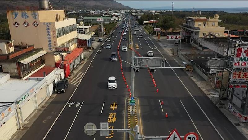 楓港段調撥車道系統啟用
