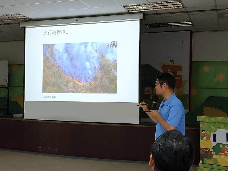 林業試驗所潘孝隆助理研究員授課2