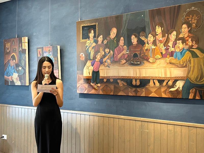 圖五：王虹懿近日於高雄舉辦個人創作展，帶領觀者感受表象之下的真實自我。（王虹懿提供）