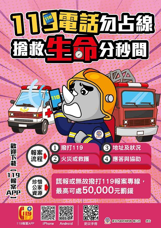 有急迫救援需求！請打119