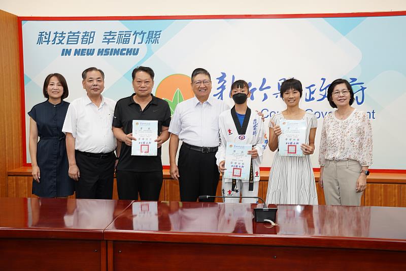 全國少年跆拳道錦標賽   竹縣踢出3銀1銅佳績