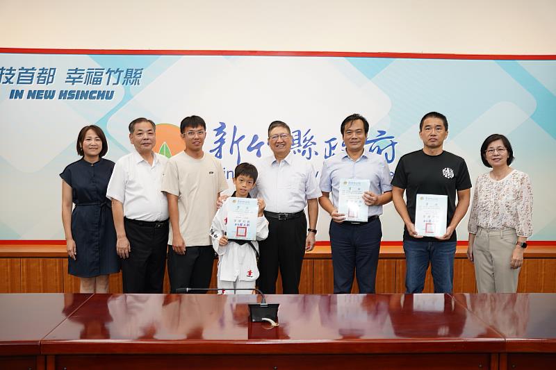 全國少年跆拳道錦標賽   竹縣踢出3銀1銅佳績