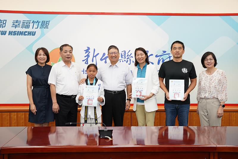 全國少年跆拳道錦標賽   竹縣踢出3銀1銅佳績