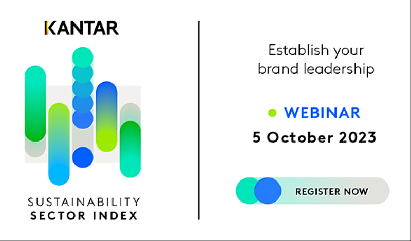 【免費註冊線上會議】2023 最新 Kantar 凱度全球永續發展指數調查（Sustainability Sector Index）報告發布會 