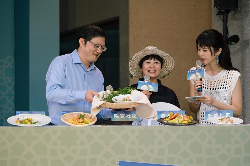 隘寮社區強力宣傳黃荊餐桌饗宴特色