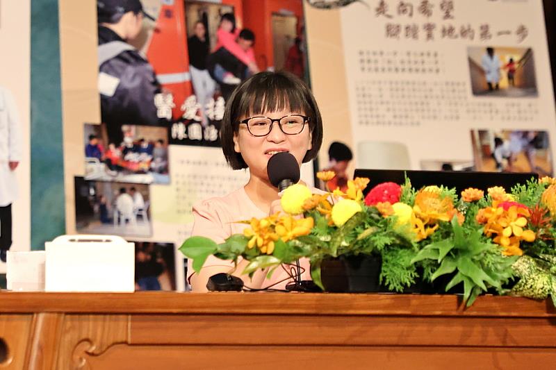 陳團治分享術後返家的生活，感恩過程中每個曾經對她伸手、成為她的力量的人。