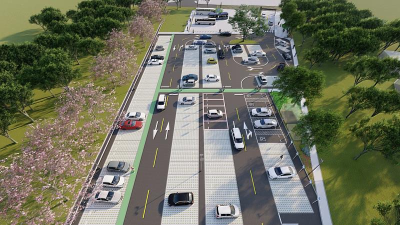 「四重溪溫泉區停車場」